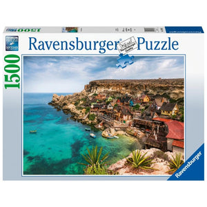 Ravensburger Jigsaws Popey Village, Malta (1500pc) Ravensburger