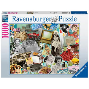 Ravensburger Jigsaws The 50s (1000pc) Ravensburger