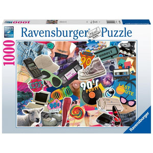 Ravensburger Jigsaws The 90s (1000pc) Ravensburger