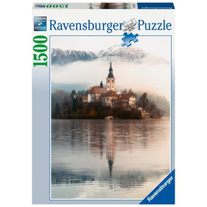 Ravensburger Jigsaws The Island of Wishes Bled, Slovenia (1500pc) Ravensburger