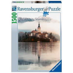 Ravensburger Jigsaws The Island of Wishes Bled, Slovenia (1500pc) Ravensburger