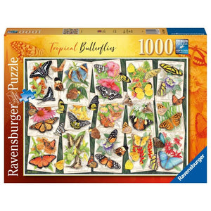 Ravensburger Jigsaws Tropical Butterfly (1000pc) Ravensburger