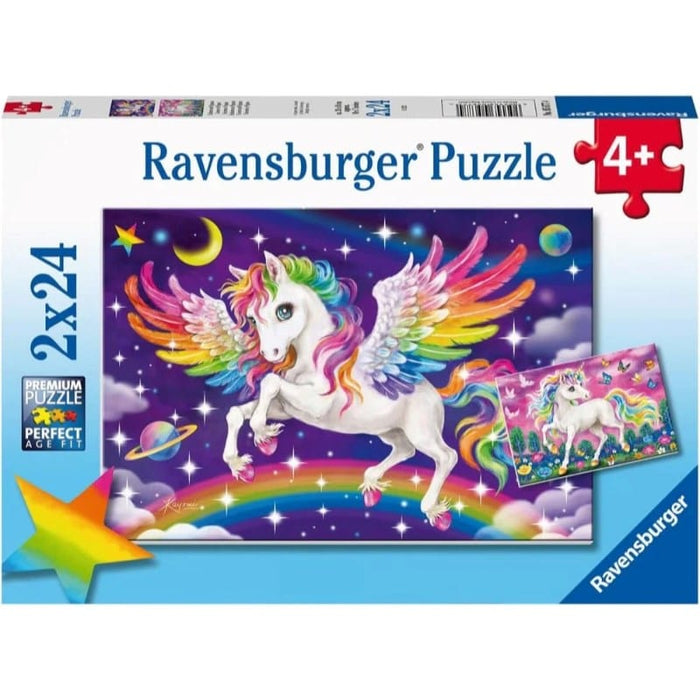 Unicorn and Pegasus (2x24pc) Ravensburger