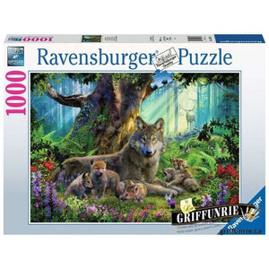 Ravensburger Jigsaws Wolves in the Forest (1000pc) Ravensburger