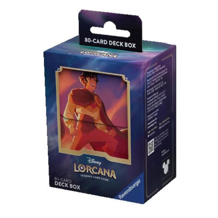 Deck Box - Lorcana TCG - Shimmering Skies - Aladdin