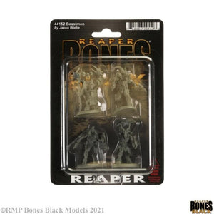 Reaper Miniatures Miniatures Reaper - Bones Black - Beastmen (4)