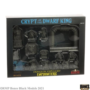 Reaper Miniatures Miniatures Reaper - Bones Black - Crypt of the Dwarf King Boxed Set