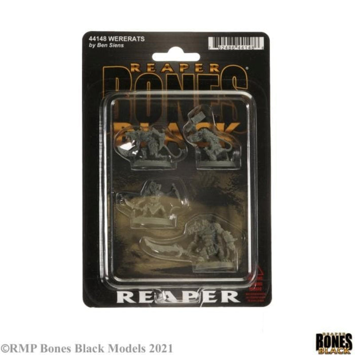 Reaper - Bones Black - Wererats (4)