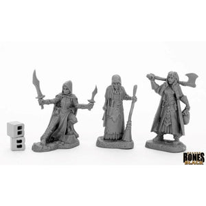 Reaper Miniatures Miniatures Reaper - Bones Black - Women of Dreadmere (3)