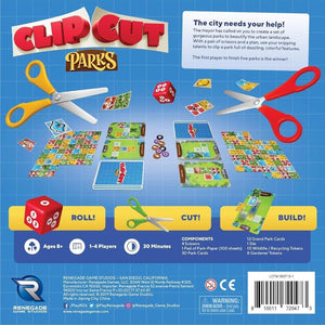 Renegade Game Studios Board & Card Games ClipCut Parks