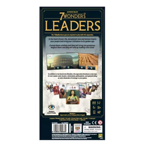 Repos Production Board & Card Games 7 Wonders Second Edition - Leaders Expansion