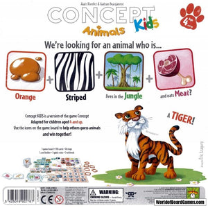 Repos Production Board & Card Games Concept Kids - Animals