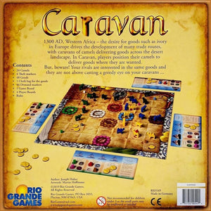 Rio Grande Games Board & Card Games Caravan - Board Game