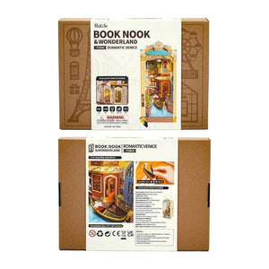 Robotime Construction Puzzles DIY Bookends - Romantic Venice