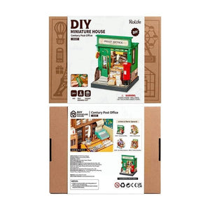 Robotime Construction Puzzles DIY Mini House - Century Post Office