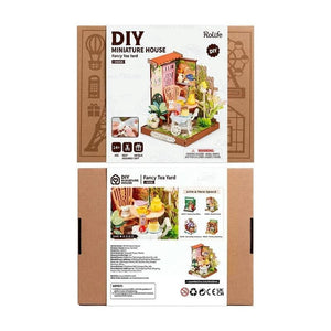 Robotime Construction Puzzles DIY Mini House - Fancy Tea Yard