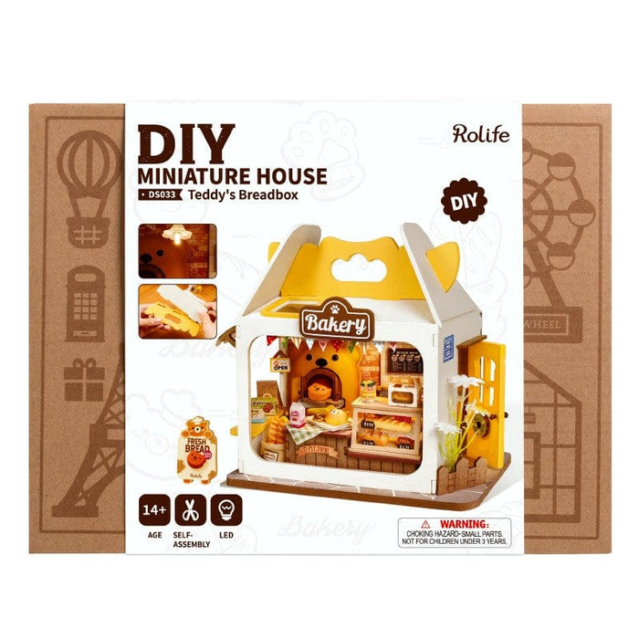 DIY Mini House - Teddys Bread Box