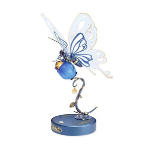 Robotime Construction Puzzles DIY Rokr - Butterfly Blue