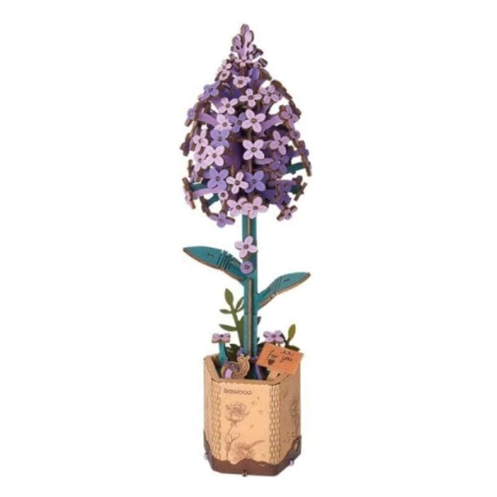 DIY Wood Bloom - Lilac