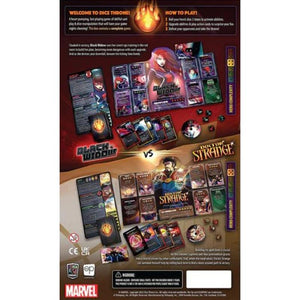 Roxley Games Board & Card Games Dice Throne Marvel - Hero Box 2 - Black Widow and Doctor Strange