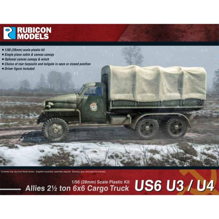 Bolt Action - Soviet - US6 U3 / U4 Allies 2 1/2-ton 6x6 Cargo Truck
