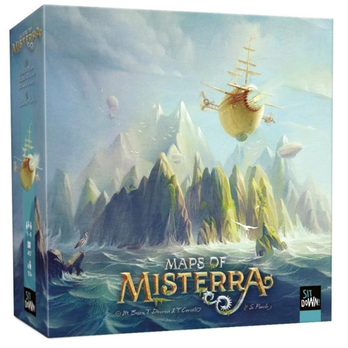 Maps of Misterra - Board Game