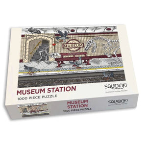 Squidinki Jigsaws Museum Station (1000pc) Squidinki