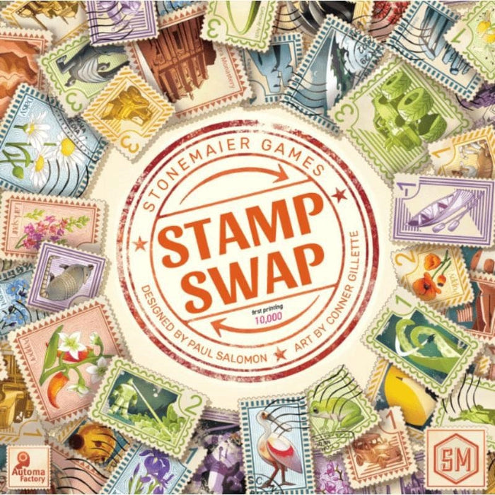 Stamp Swap - Board Game (Preorder - 31/10/2024 Release)