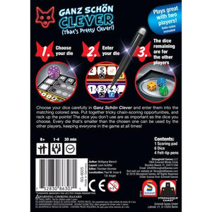 Stronghold Games Board & Card Games Ganz Schon Clever (That’s Pretty Clever!)