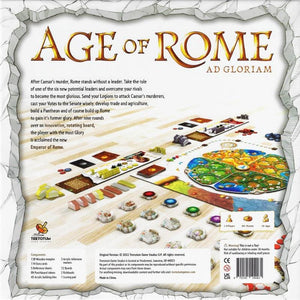 Teetotum Games Studios Board & Card Games Age of Rome - Senator Pledge (KS)