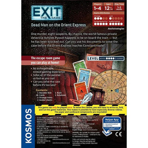 Thames & Kosmos Board & Card Games Exit The Game - Dead Man on The Orient Express