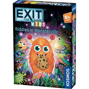 Thames & Kosmos Board & Card Games Exit the Game Kids - Riddles in Monsterville (July 2024 Release)