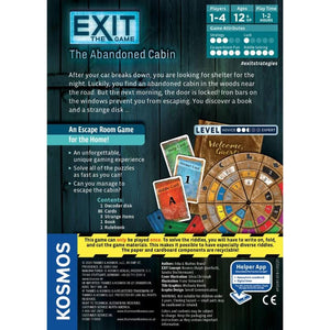 Thames & Kosmos Board & Card Games Exit The Game - The Abandoned Cabin