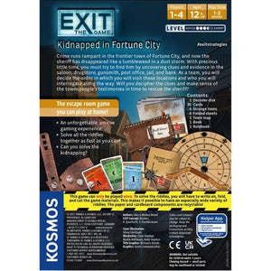 Thames & Kosmos Board & Card Games Exit the Game - The Dastardly Kidnapping in Fortune City