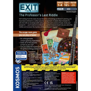 Thames & Kosmos Board & Card Games Exit The Game - The Professors Last Riddle