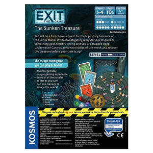 Thames & Kosmos Board & Card Games Exit The Game - The Sunken Treasure