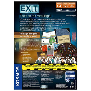 Thames & Kosmos Board & Card Games Exit the Game - Theft on the Mississippi