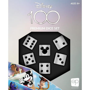 The OP Dice Premium D6 Dice Set - Disney 100