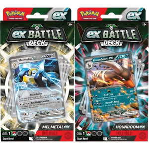 The Pokemon Company Trading Card Games Pokemon TCG - ex Battle Deck - Melmetal/Houndoom (Assorted) (Feb 2024 Release)