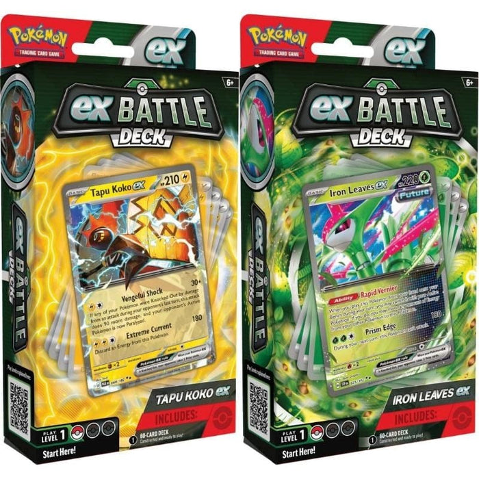 Pokemon TCG - ex Battle Deck - Tapu Koro/Iron Leaves (Assorted)