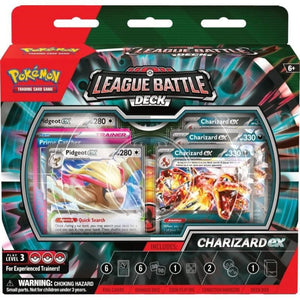 The Pokemon Company Trading Card Games Pokemon TCG - League Battle Deck - Charizard ex (15/11/2024 Release)