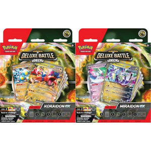 The Pokemon Company Trading Card Games Pokemon TCG - Miraidon/Koraidon Ex Deluxe Battle Deck (Assorted) (23/08/2024 release)