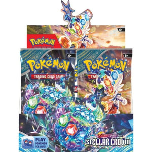 The Pokemon Company Trading Card Games Pokemon TCG - Scarlet & Violet 7 - Stellar Crown - Booster Box (36) (Preorder - 13/09/2024 Release)