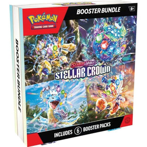 The Pokemon Company Trading Card Games Pokemon TCG - Scarlet & Violet 7 - Stellar Crown - Booster Bundle (Preorder - 13/09/2024 Release)