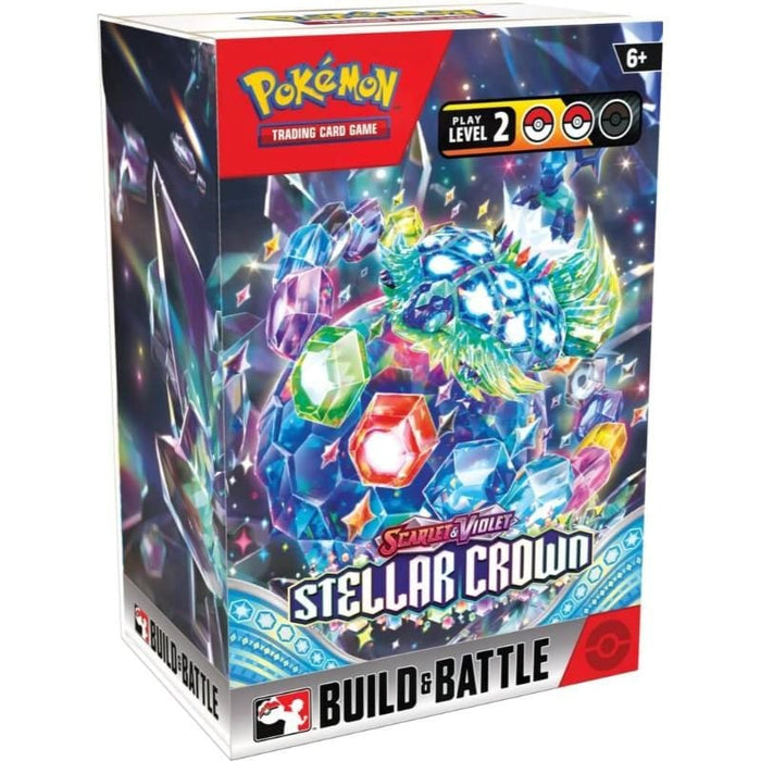 Pokemon TCG - Scarlet & Violet 7 - Stellar Crown - Build & Battle Box