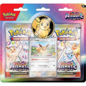 The Pokemon Company Trading Card Games Pokemon TCG - Scarlet & Violet 8.5 - Prismatic Evolutions 2-PK Blister (21/02/2025 Release)