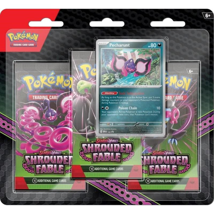 Pokemon TCG - Scarlet & Violet - Shrouded Fable - 3 Pack Blister