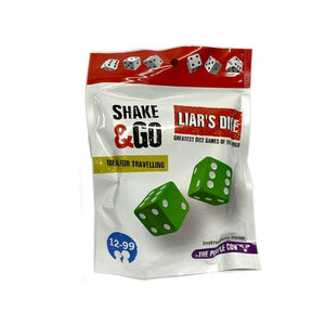 The Purple Cow Board & Card Games Liar's Dice - Shake and Go