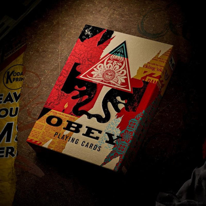 Playing Cards - Theory11 OBEY Collage