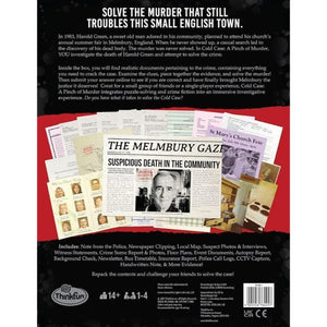 Think Fun Board & Card Games Cold Case - A Pinch of Murder